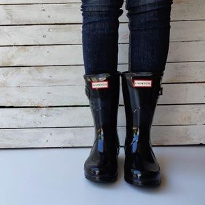 Hunter Women’s Original Short Gloss Rain Boots ☔️